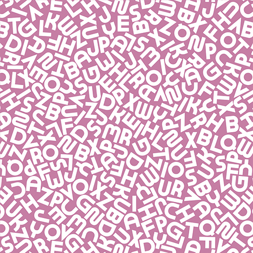 Adesivo Papel de Parede - Letras Infantil